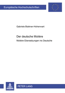 Title: Der deutsche Molière