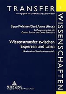 Title: Wissenstransfer zwischen Experten und Laien