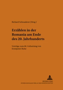 Title: Erzählen in der Romania am Ende des 20. Jahrhunderts