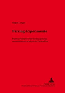 Title: Parsing-Experimente