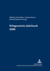 Title: Wittgenstein-Jahrbuch 2000