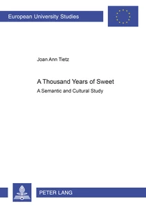 Title: A Thousand Years of «Sweet»