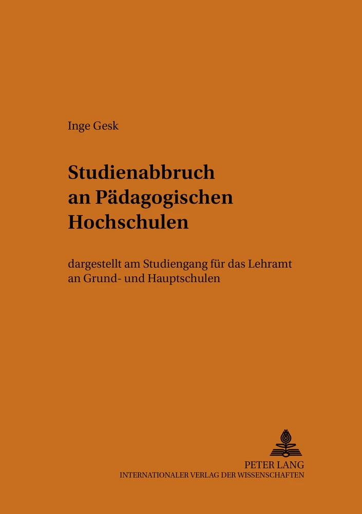 Titel: Studienabbruch an Pädagogischen Hochschulen