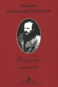 Title: Deutsche Dostojewskij-Gesellschaft- Jahrbuch 2001