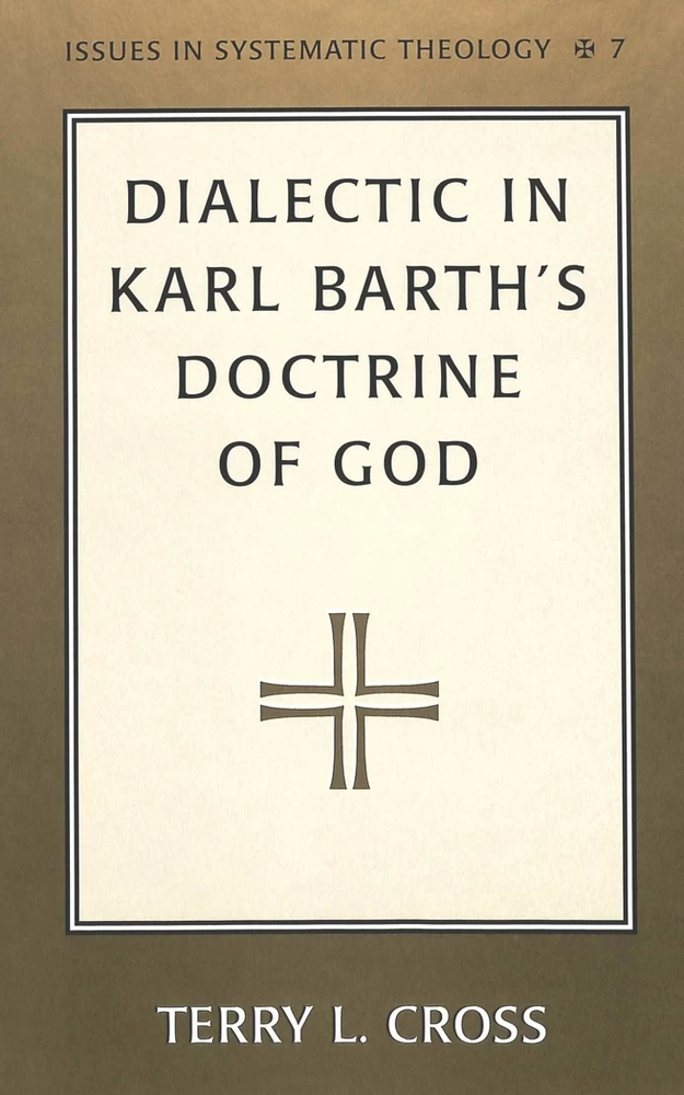 Title: Dialectic in Karl Barth's Doctrine of God