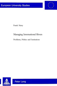 Title: Managing International Rivers