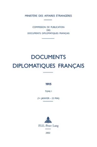 Title: Documents diplomatiques français