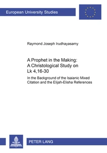 Title: A Prophet in the Making: A Christological Study on Lk 4,16-30