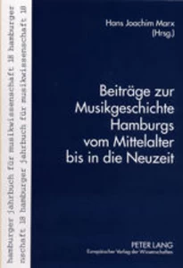 Title: Beiträge zur Musikgeschichte Hamburgs vom Mittelalter bis in die Neuzeit