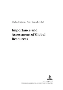 Title: Importance and Assessment of Global Resources