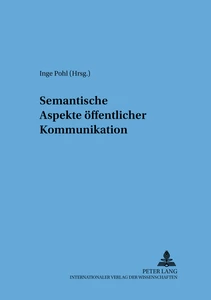 Title: Semantische Aspekte öffentlicher Kommunikation