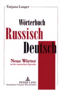 Title: Wörterbuch Russisch-Deutsch