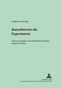 Title: Kunsttheorie als Experiment