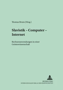 Title: Slavistik – Computer – Internet