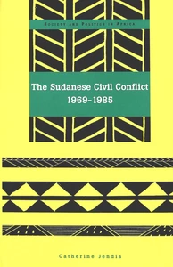 Title: The Sudanese Civil Conflict 1969-1985