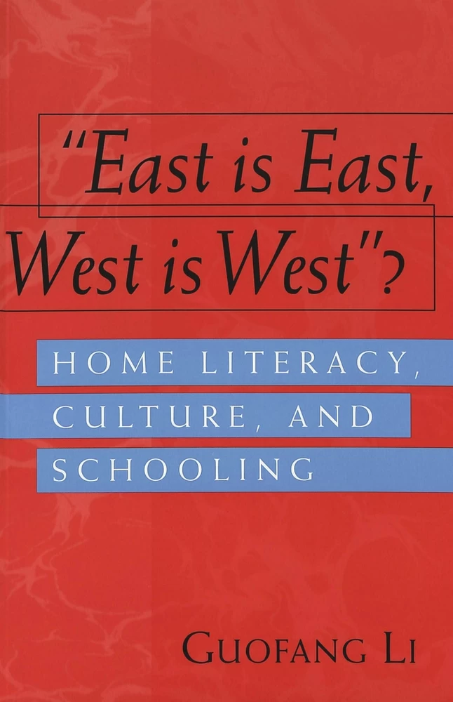 East Is East West Is West Peter Lang Verlag