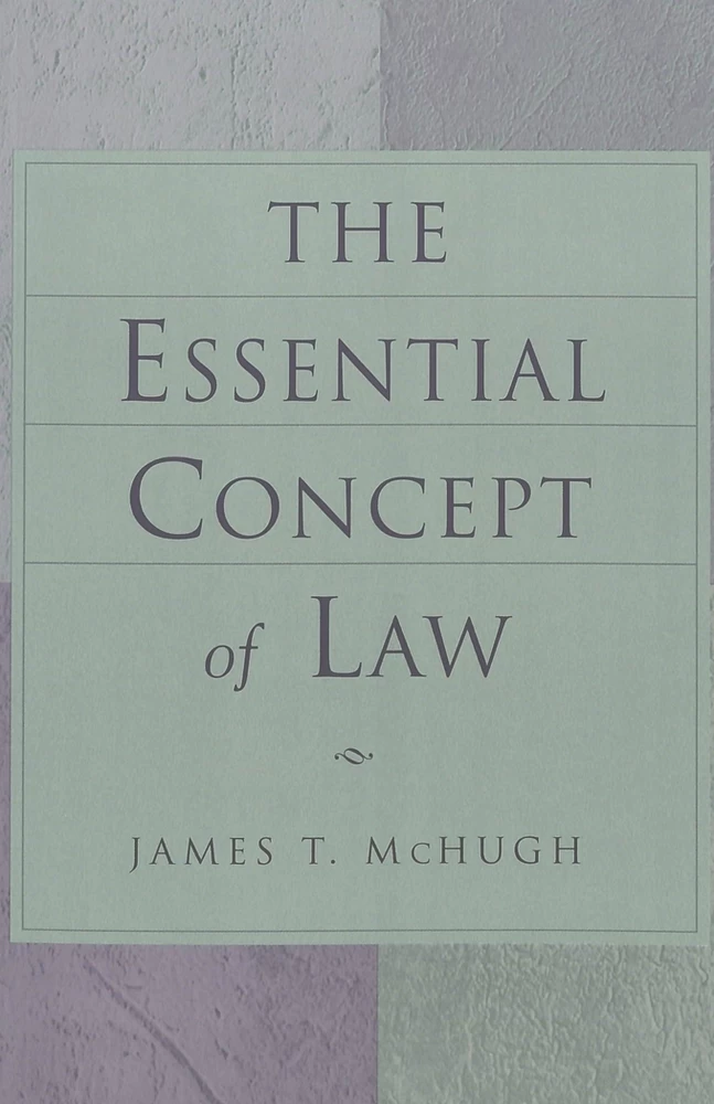 Title: The Essential Concept of Law