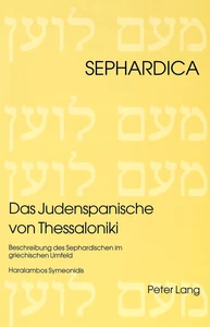Title: Das Judenspanische von Thessaloniki