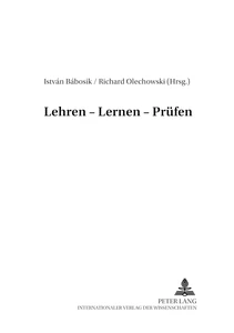 Title: Lehren – Lernen – Prüfen