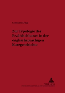 Title: Zur Typologie des Erzählschlusses in der englischsprachigen Kurzgeschichte