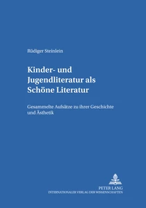 Title: Kinder- und Jugendliteratur als Schöne Literatur