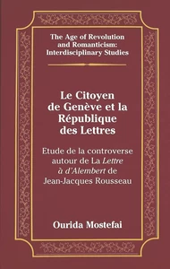 Title: Le Citoyen de Genève et la République des Lettres