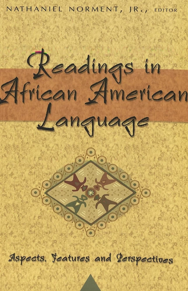 Title: Readings in African American Language