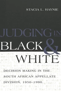 Title: Judging in Black and White