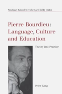 Pierre Bourdieu Language Culture And Education Peter Lang Verlag