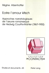 Title: Ecrire l’amour kitsch