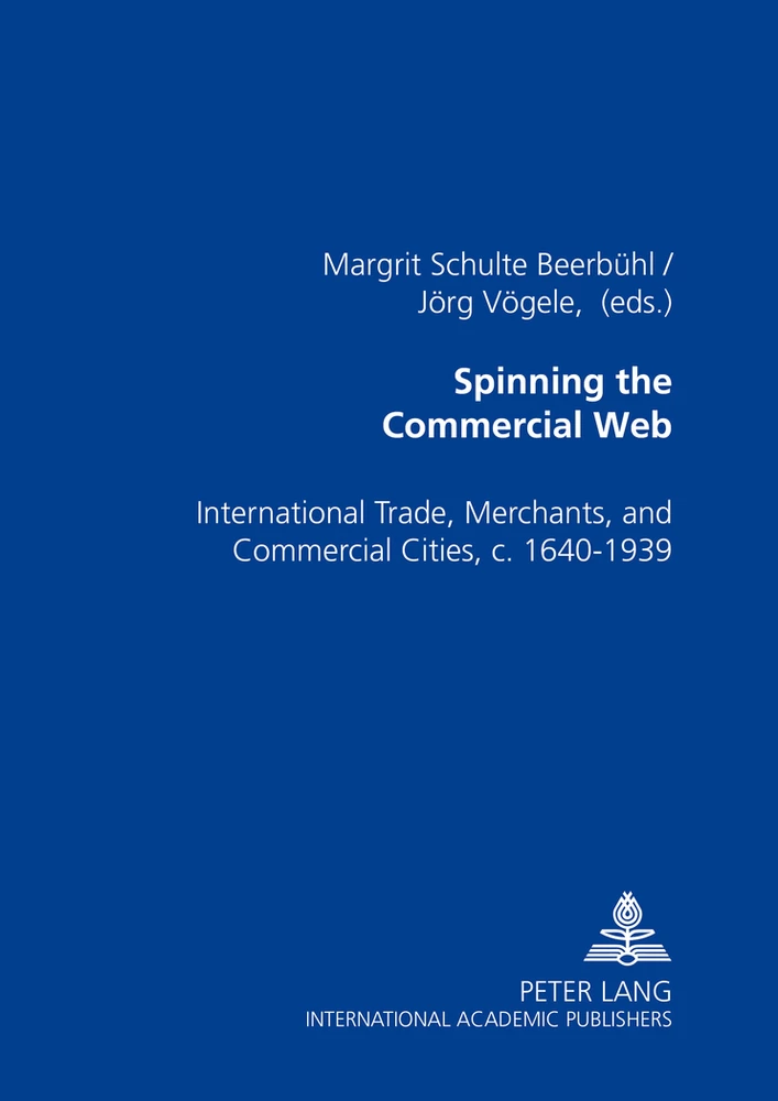 Spinning The Commercial Web Peter Lang Verlag