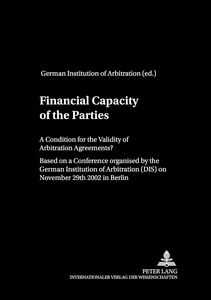 Title: Financial Capacity of the Parties