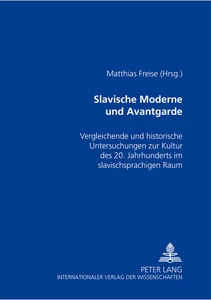 Title: Slavische Moderne und Avantgarde