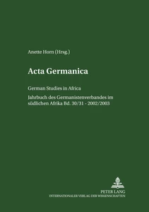 Title: Acta Germanica