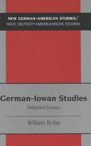 Title: German-Iowan Studies