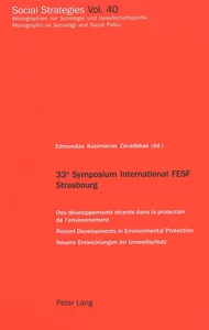 Title: 33 e  Symposium International FESF Strasbourg