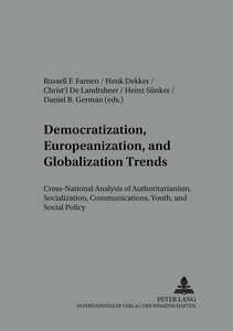 Title: Democratization, Europeanization, and Globalization Trends
