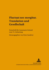 Title: «Fluctuat nec mergitur». Translation und Gesellschaft