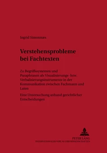 Title: Verstehensprobleme bei Fachtexten