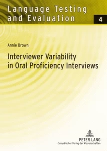 Title: Interviewer Variability in Oral Proficiency Interviews