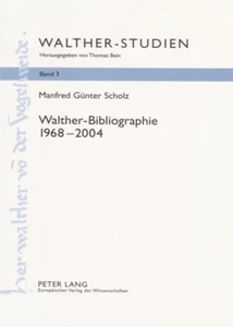 Title: Walther-Bibliographie- 1968-2004