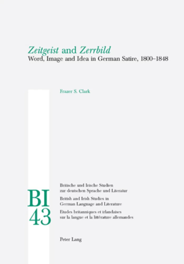 Title: «Zeitgeist» and «Zerrbild»