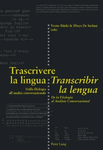 Title: Trascrivere la lingua- Transcribir la lengua