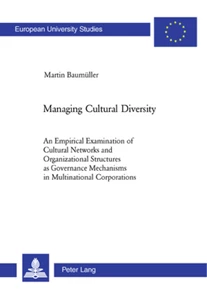 Title: Managing Cultural Diversity