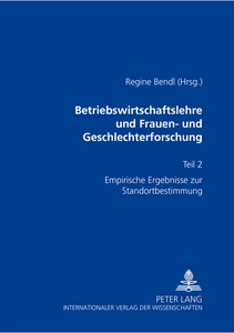 Title: Betriebswirtschaftslehre und Frauen- und Geschlechterforschung