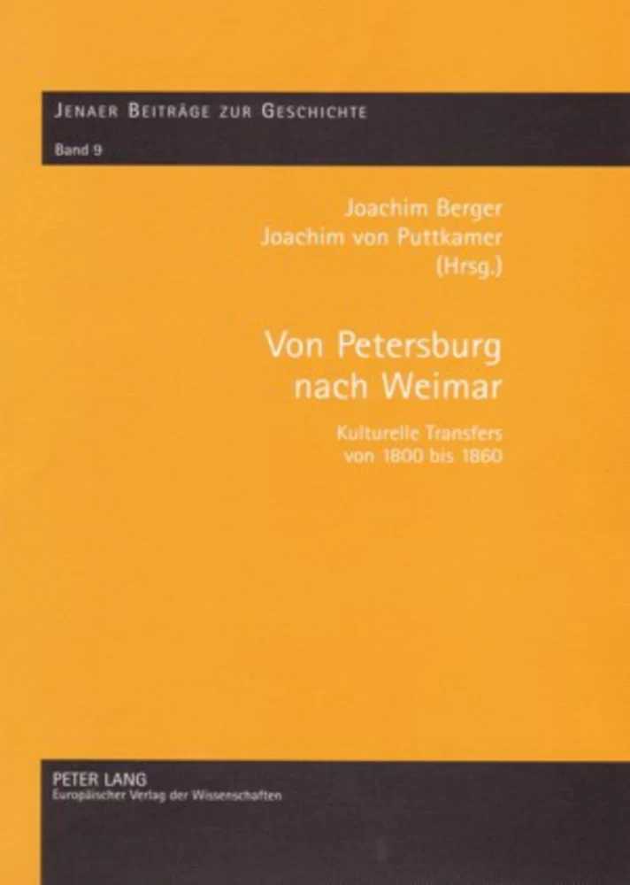 Titel: Von Petersburg nach Weimar
