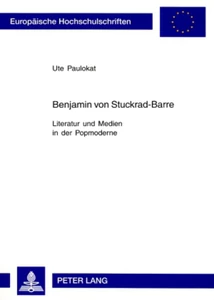 Title: Benjamin von Stuckrad-Barre