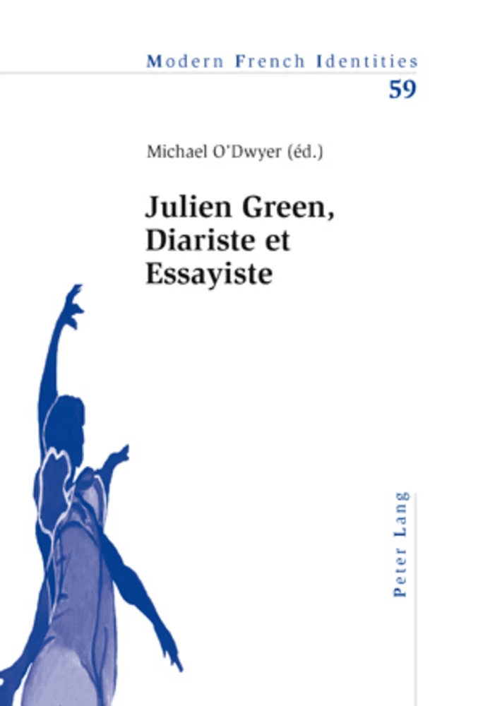 Julien Green Diariste Et Essayiste Peter Lang Verlag