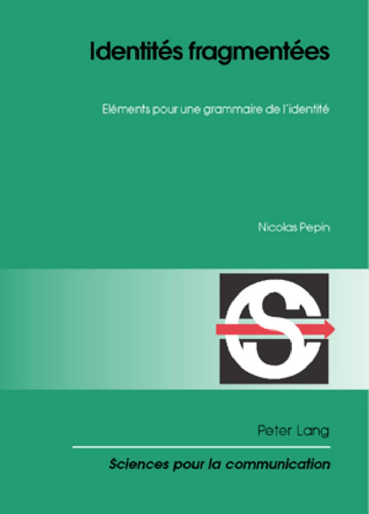 Identites Fragmentees Peter Lang Verlag