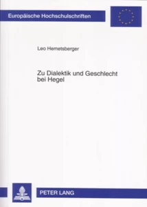 Title: Zu Dialektik und Geschlecht bei Hegel